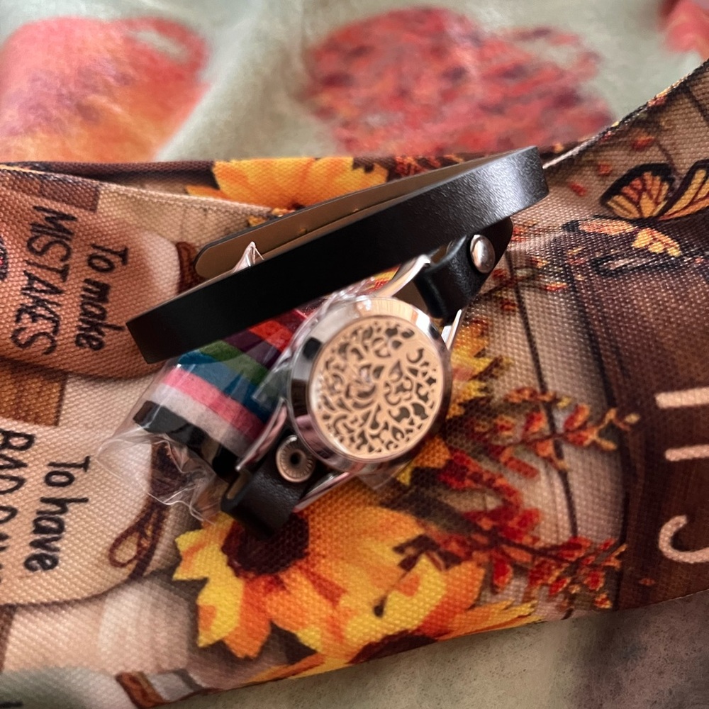 New essential oil bracelet